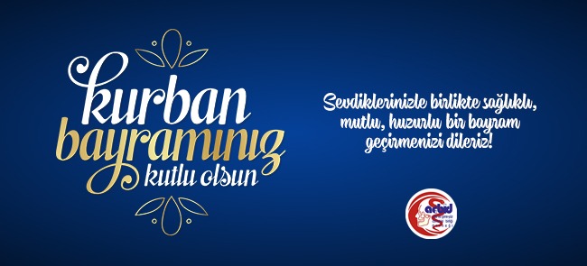 KURBAN BAYRAMINIZ KUTLU OLSUN! 